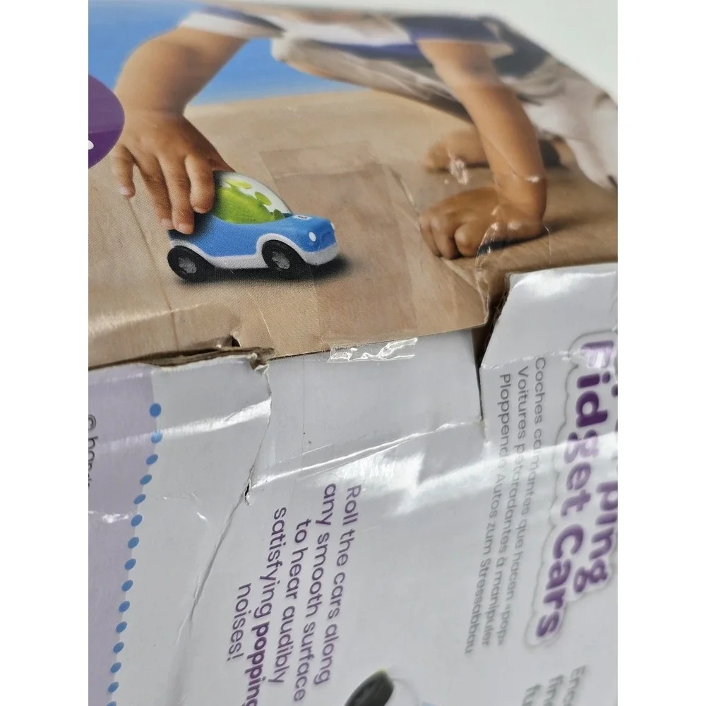 NEW hand2mind Popping Fidget Car 3 Cars Kids Toy Children's‎ Toy Sensory Toy